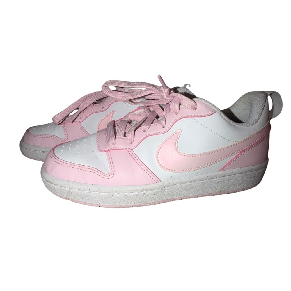 Nike Court Borough Low Recraft Sneakers Pink and White